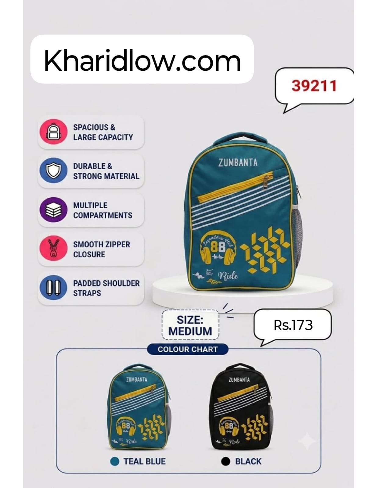 Stylish School Bag