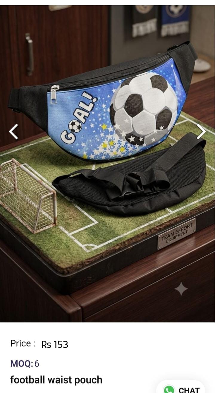 Football Waist Pouch