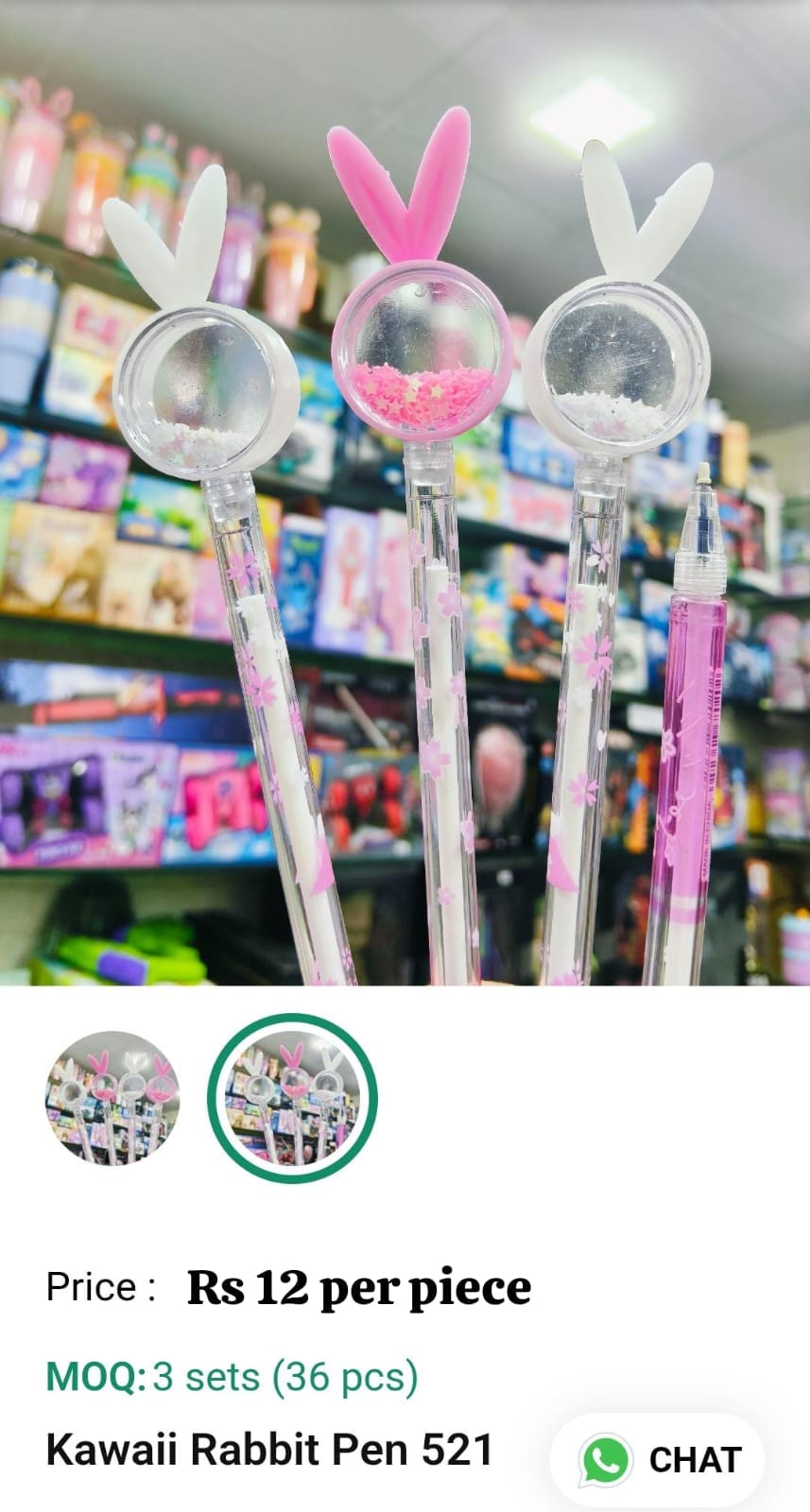 Kawaii Rabbit Pen
