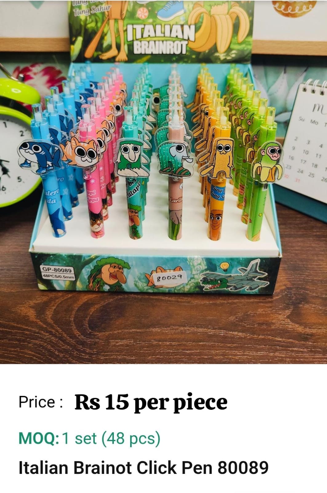 Ltalian Brainot Click Kids Pen