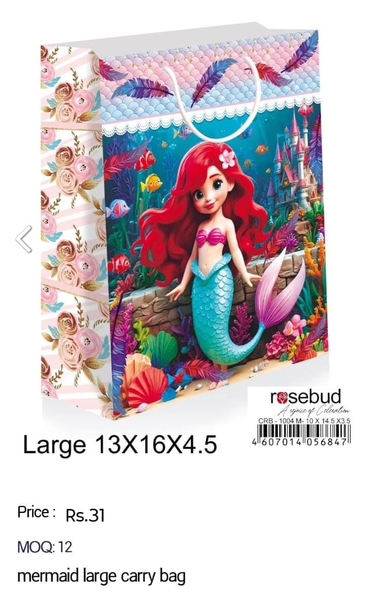 Mermaid Large Carry Bag