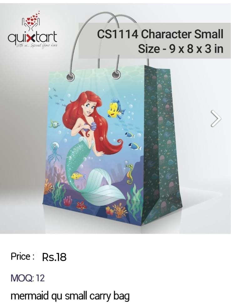 Mermaid Qu Small Carry Bag