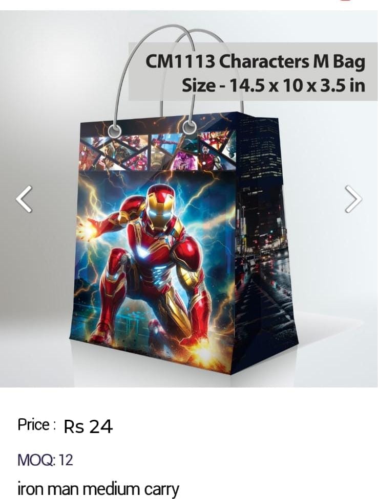 Iron Man Medium Carry Bag