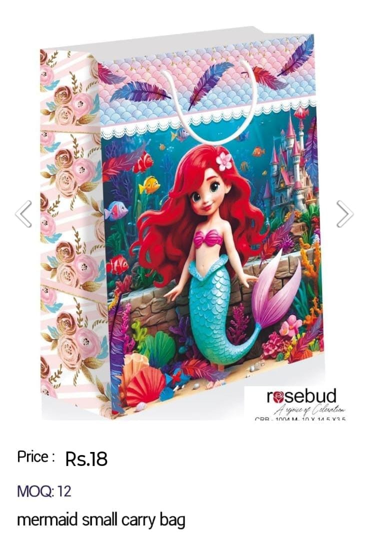 Mermaid Small Carry Bag