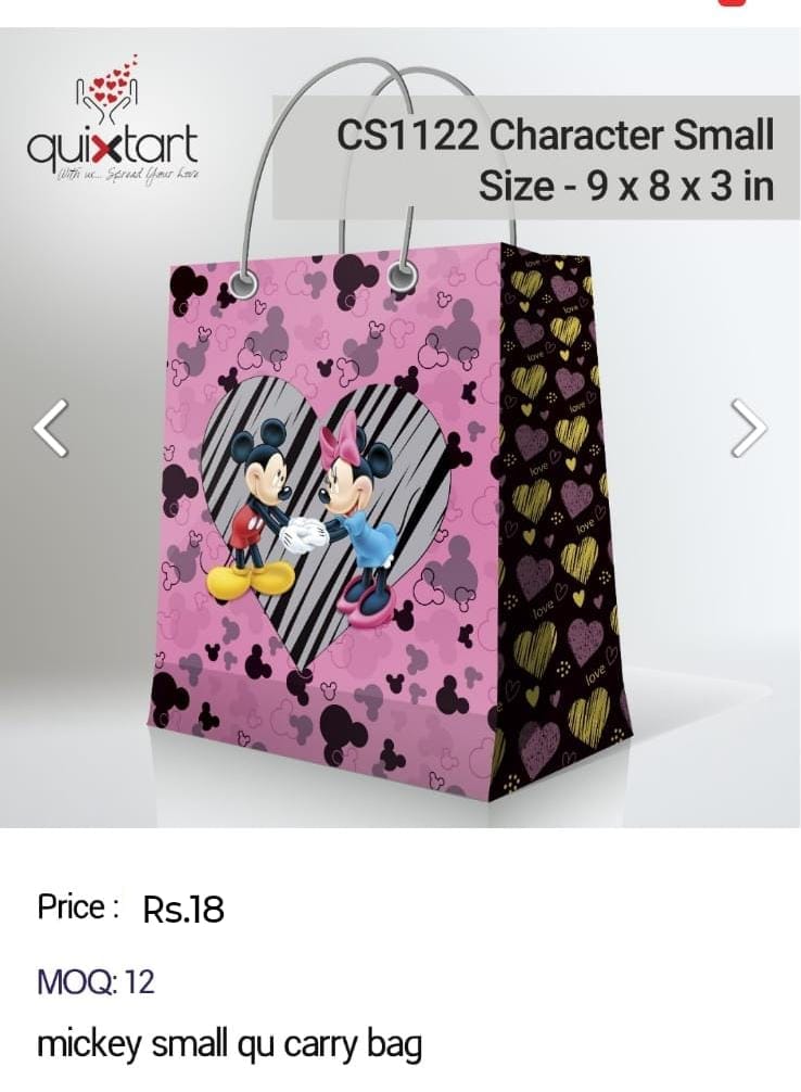 Mickey Small Qu Carry Bag