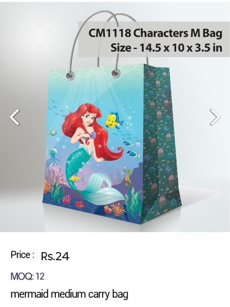 Mermaid Medium Carry Bag