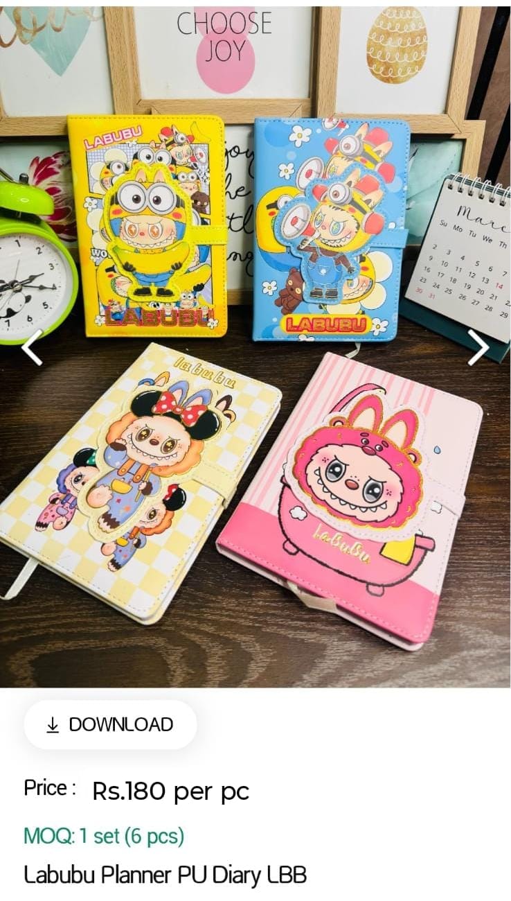 Labubu Planner Pu Diary