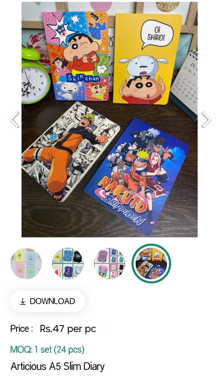 Articious A5 Slim Diary