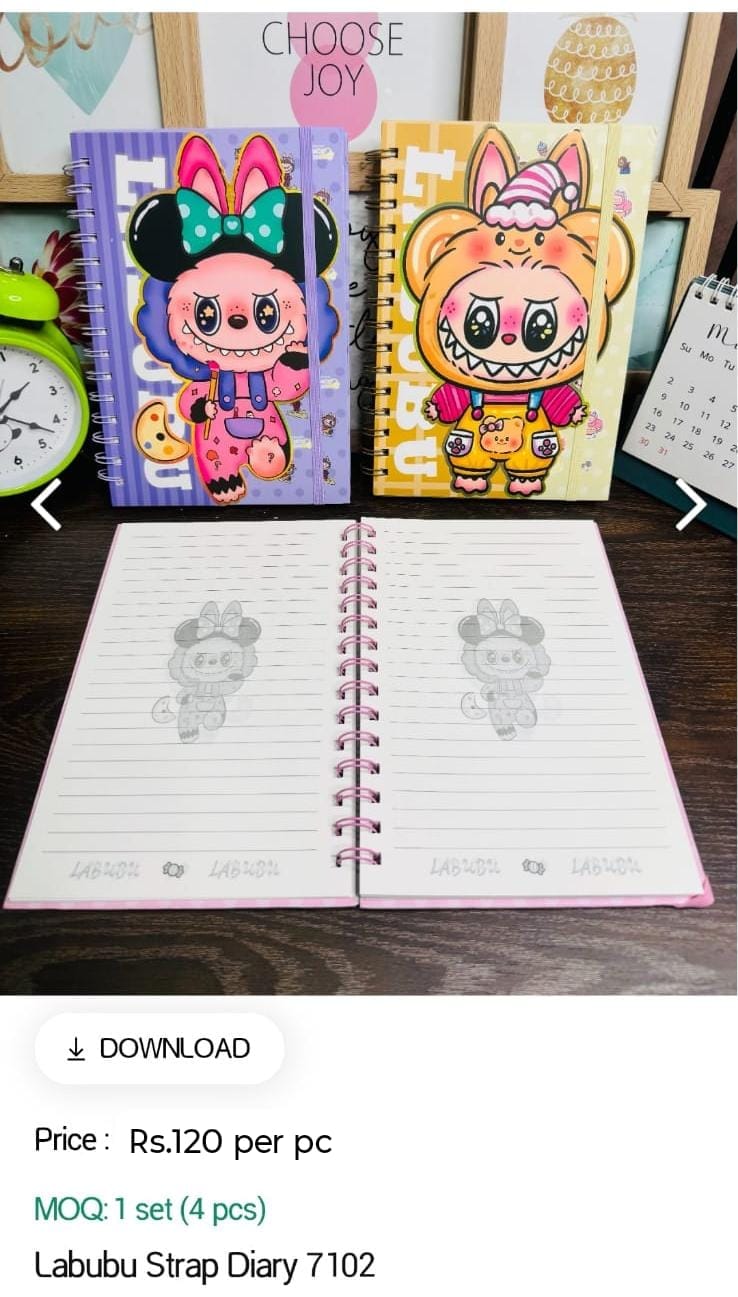 Labubu Strap Diary
