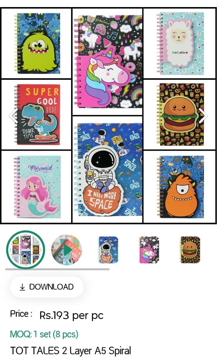 Cute Kids Diary