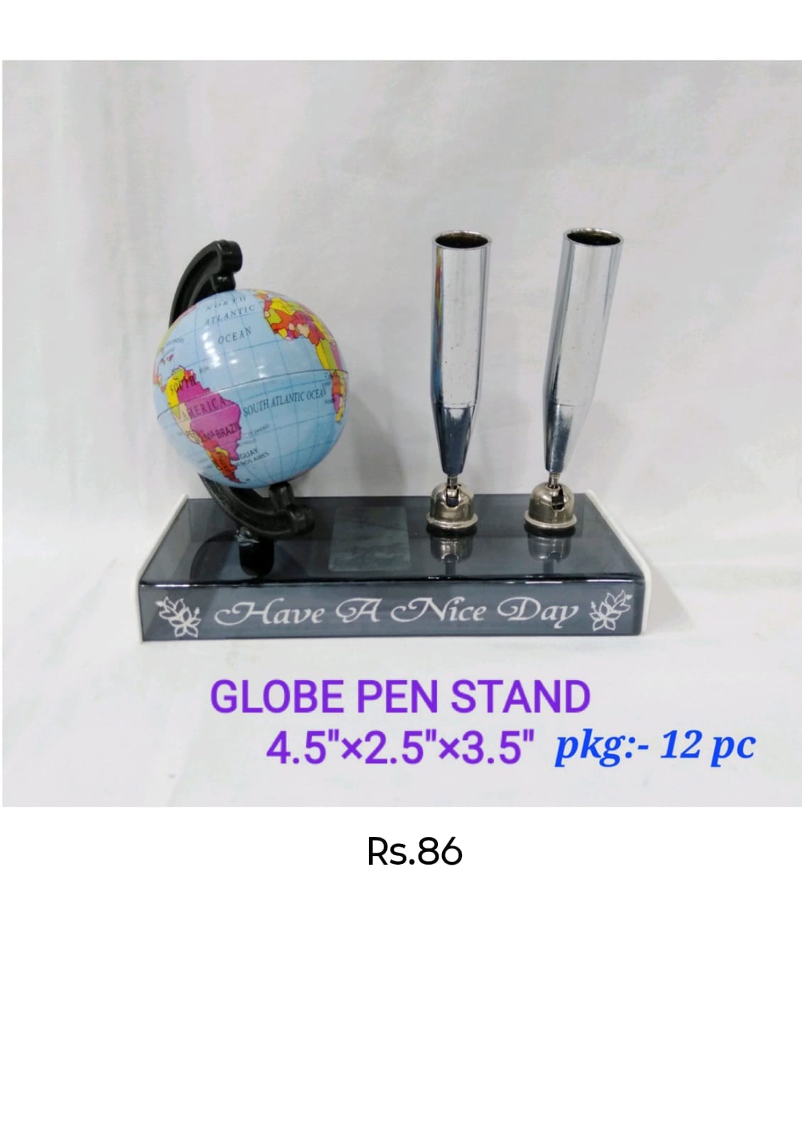 Globe Pen Stand