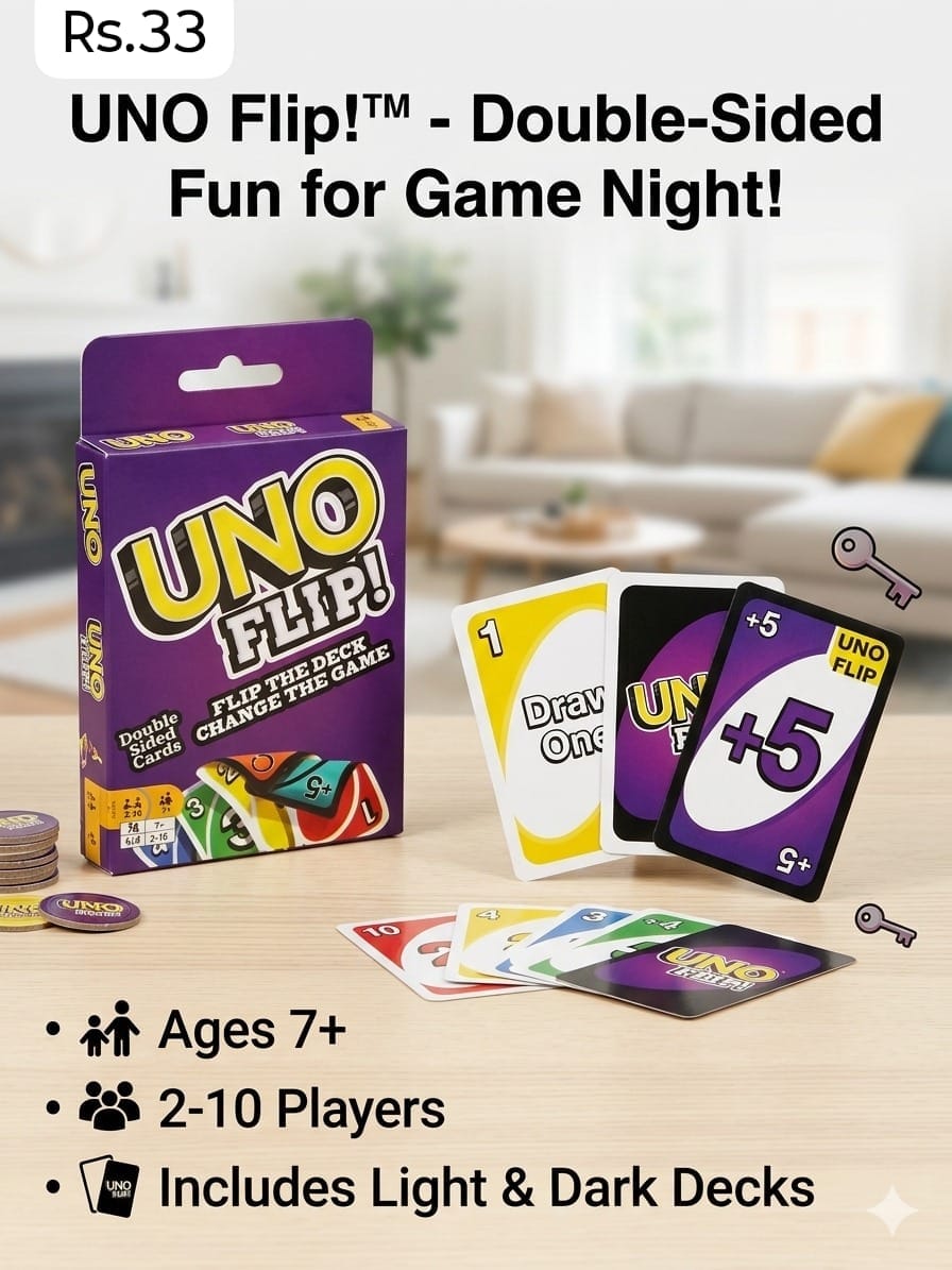 Uno Flip Card