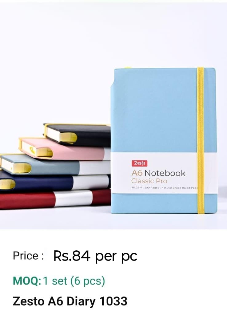 Zesto A6 Diary