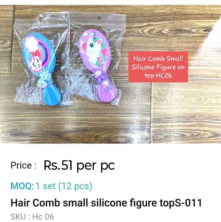 Gair Comb Small Silicone Figure Top