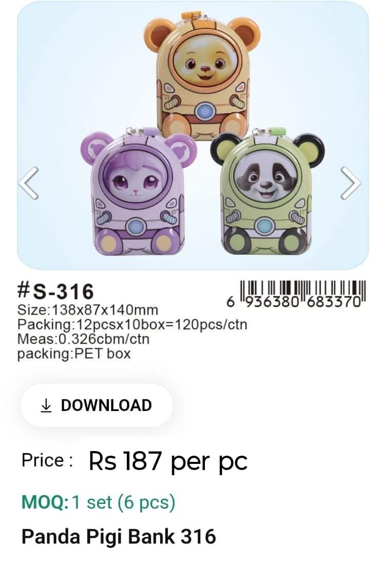 Panda Pigi Bank