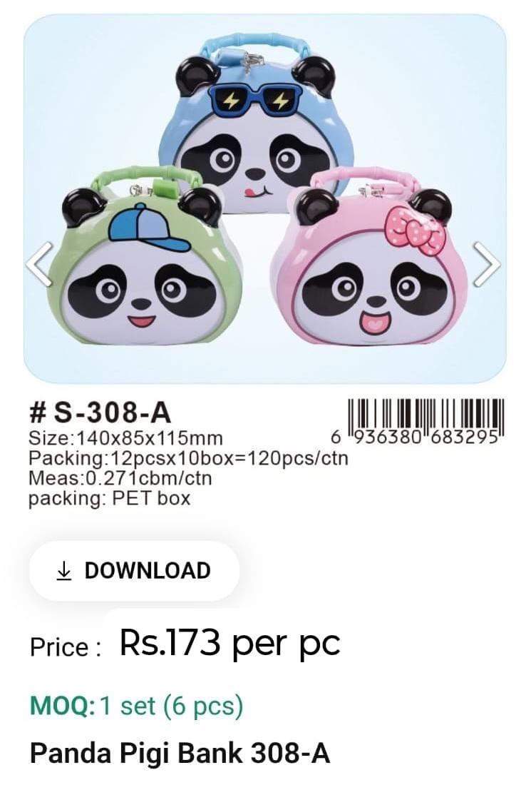 Panda Pigi Bank