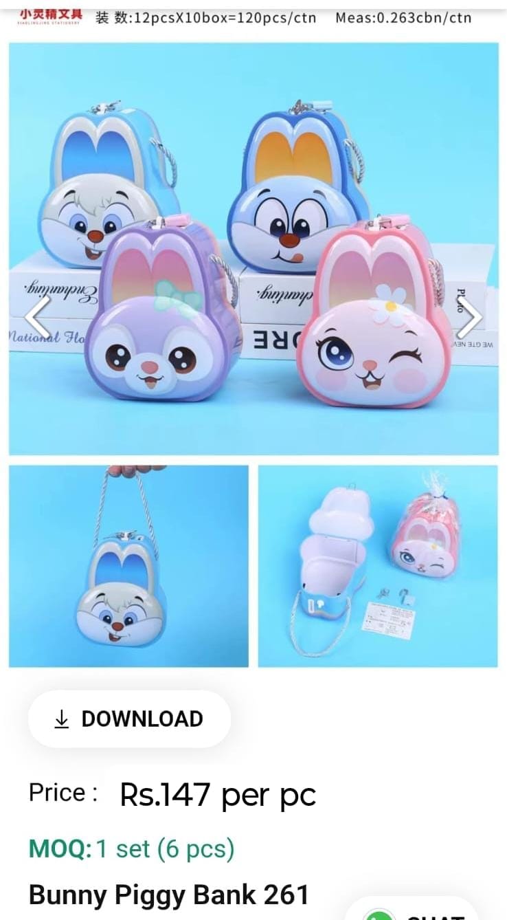 Bunny Pigi Bank