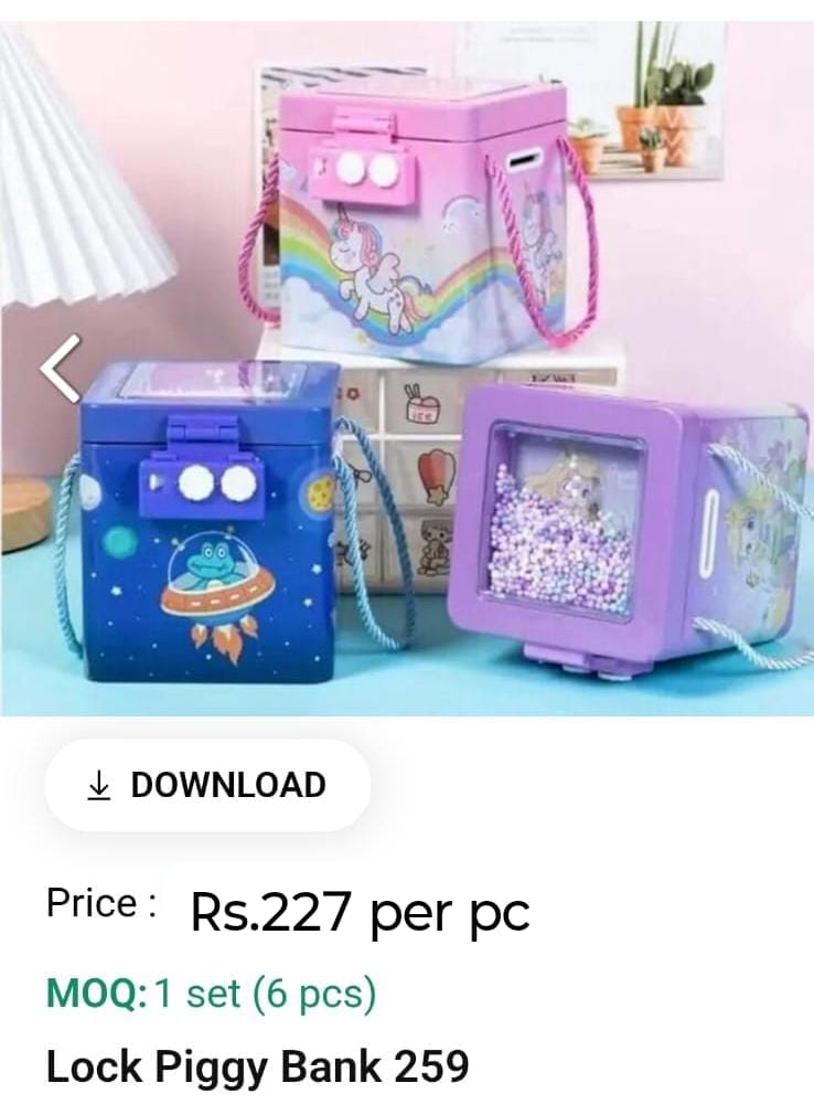 Lock Pigi bank