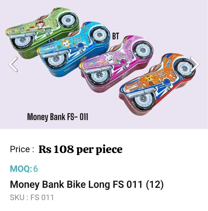 Money Bank Bike Long