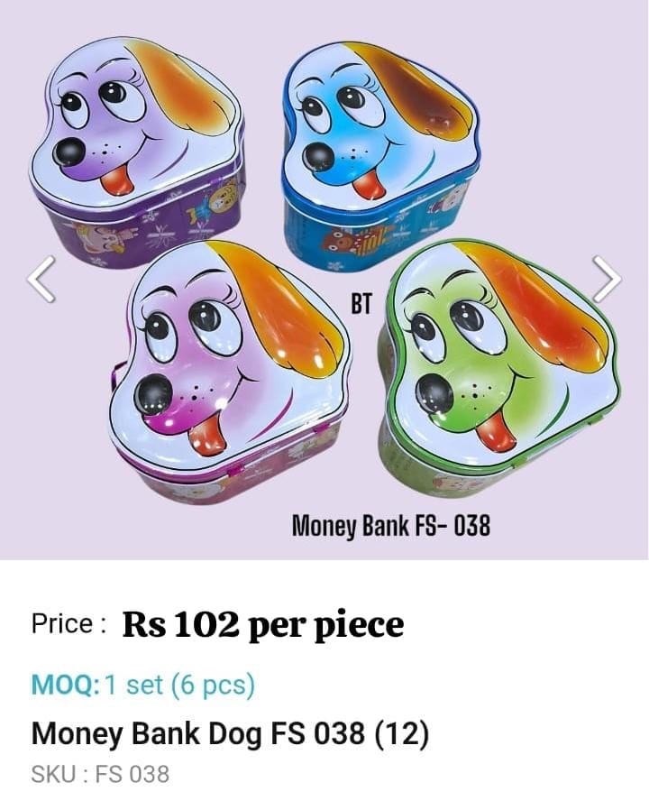 Money Bank Dog