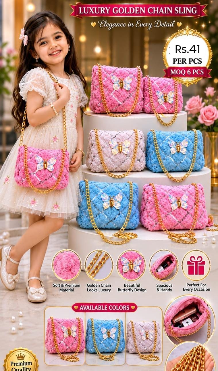 Cute stylish kids sling bag