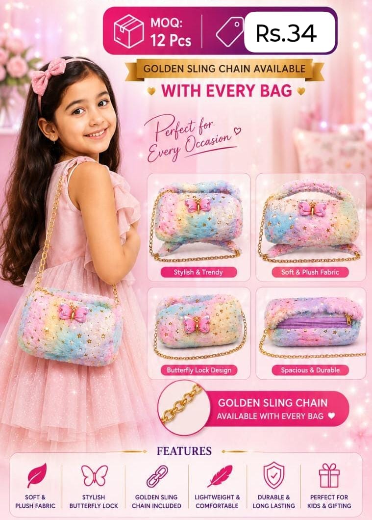 Cute stylish kids sling bag
