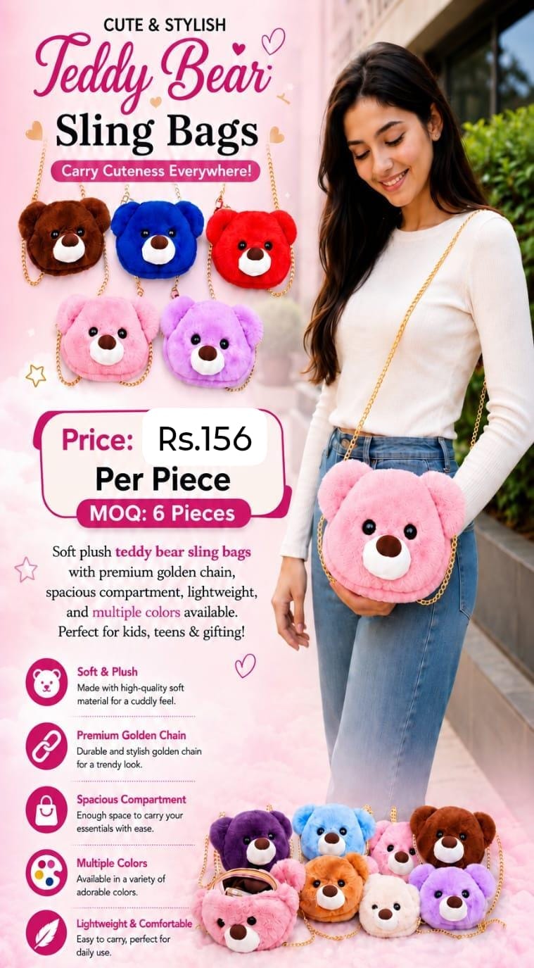 Cute stylish kids sling bag