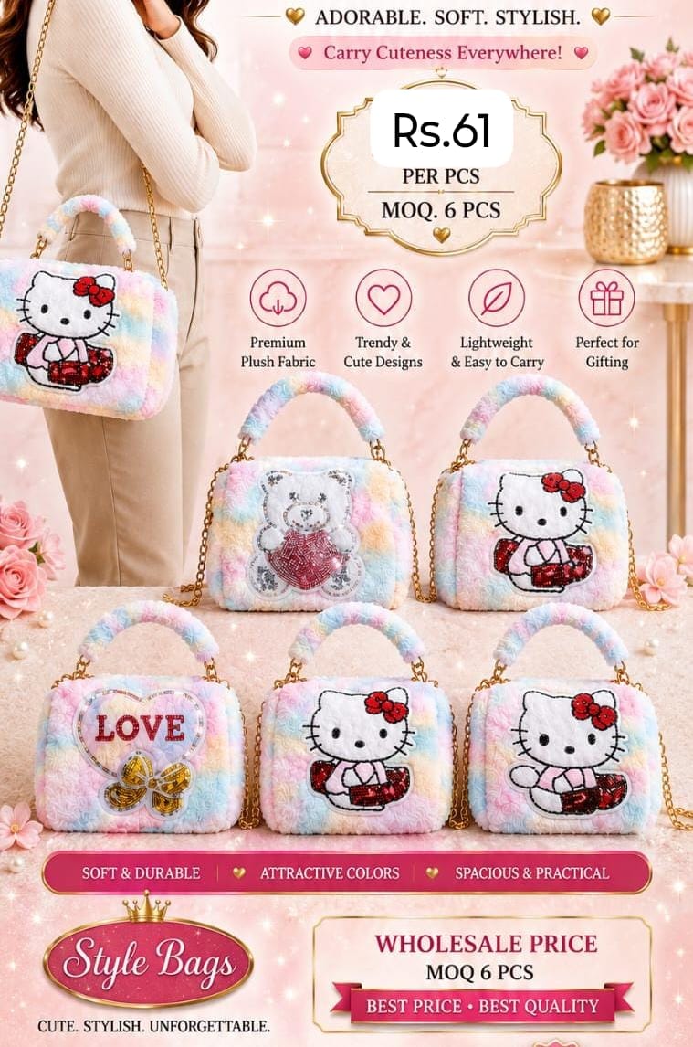 Cute stylish kids sling bag