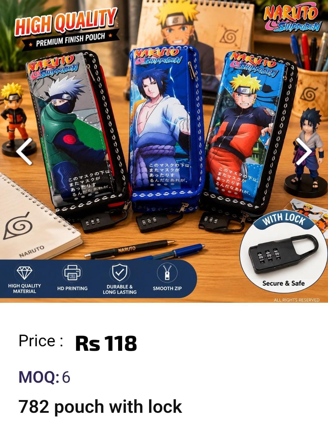 Kids Pouch With Lock