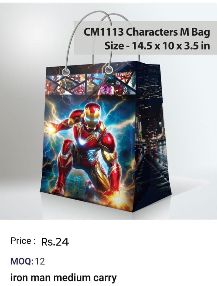 Iron Man Medium Carry Bag