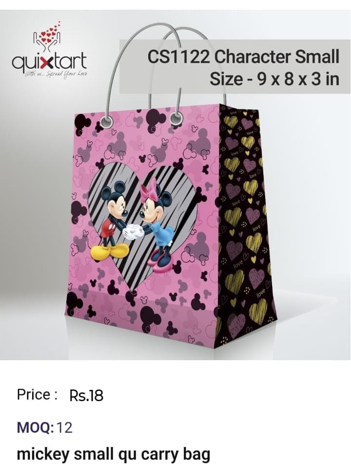 Mickey Small Qu Carry Bag
