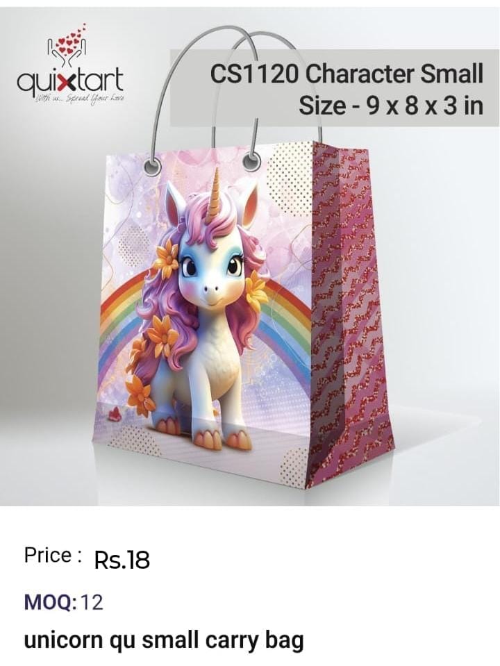 Unicorn Qu Small Carry Bag