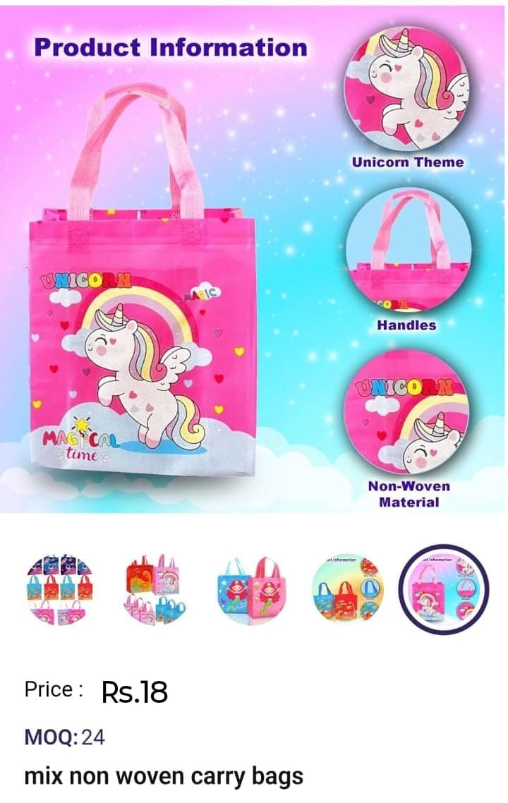 Mix Non Woven Carry Bag