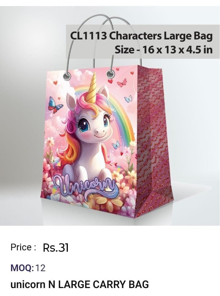 Unicorn Large Carry Bag