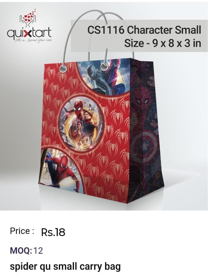 Spider Qu Small Carry Bag