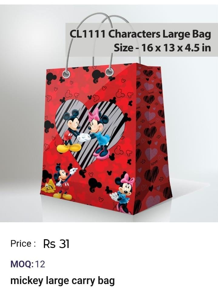 Mickey Large Carry Bag