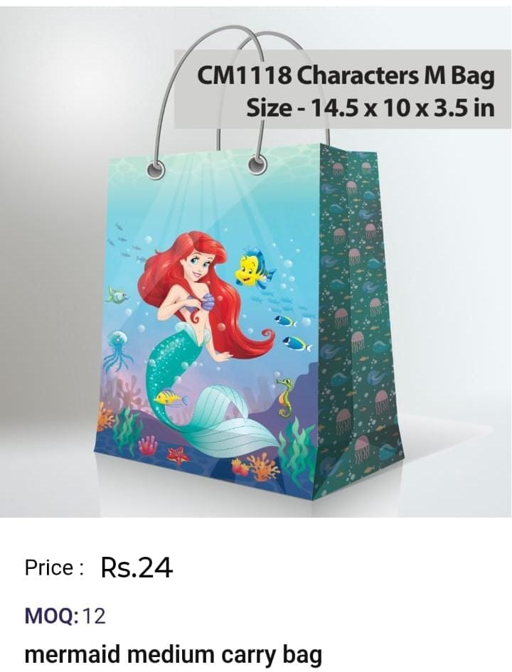 Mermaaid Medium Carry Bag