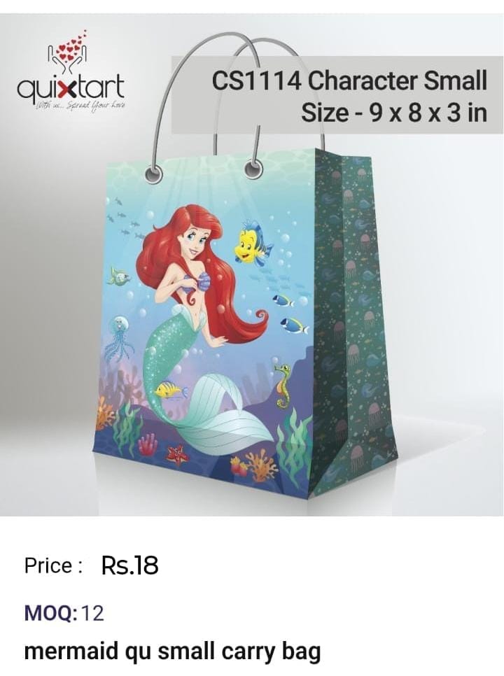 Mermaaid Qu Small Carry Bag
