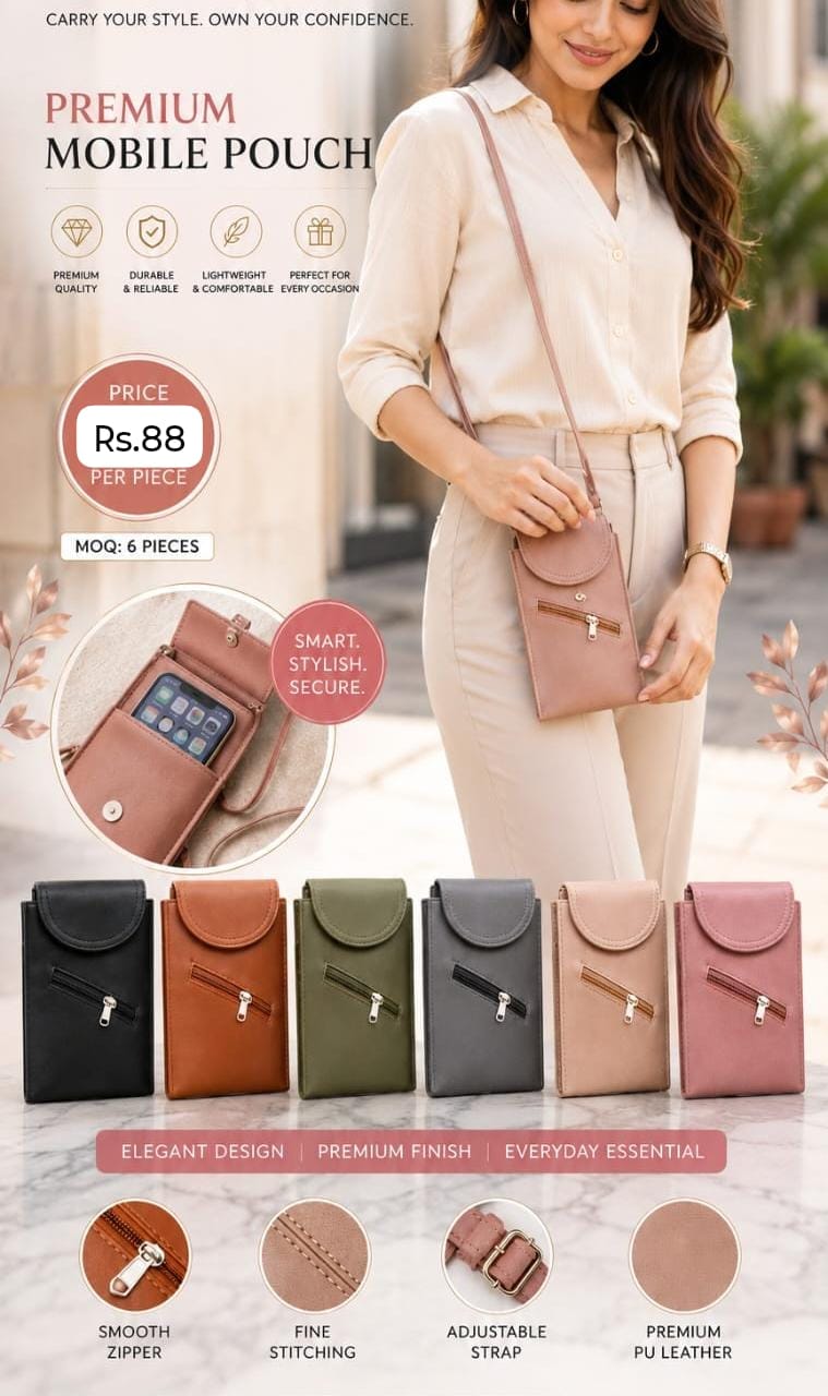 Stylish mobile sling bag