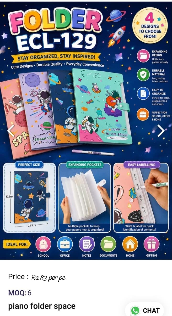 Space Piano Folder