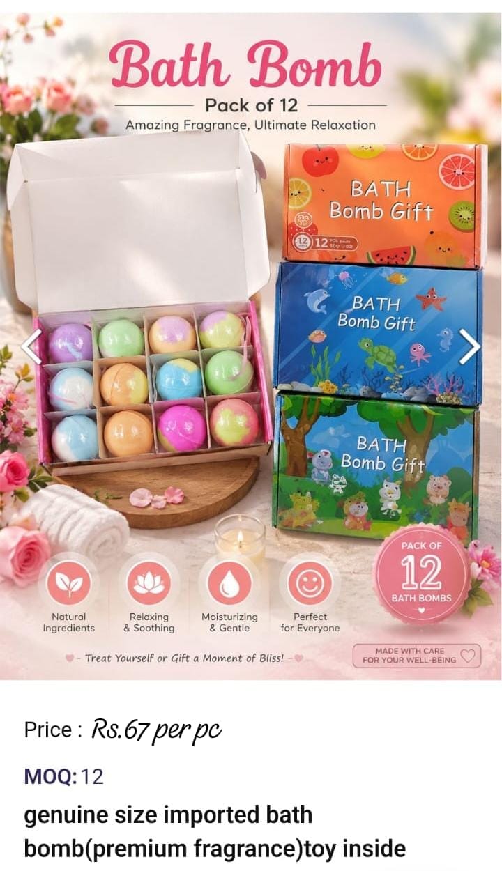 Genuine Size Imported Bath Bomb