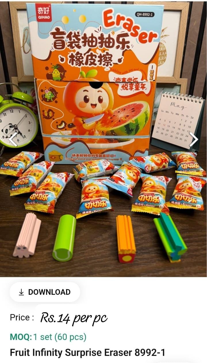 Fruit Infinity Surprise Eraser