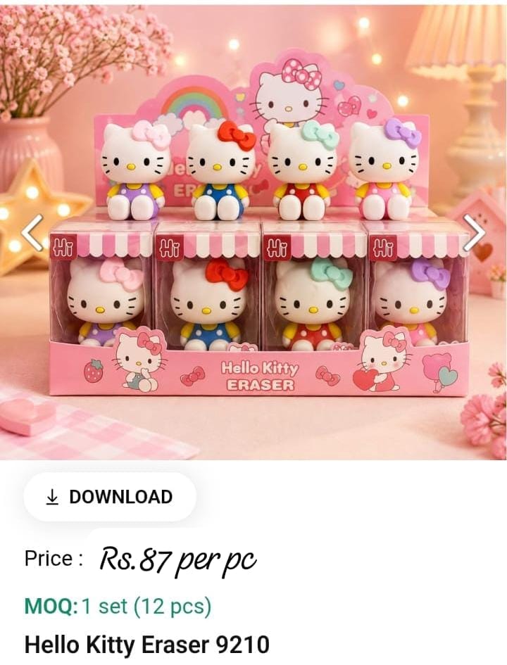 Hello Kitty Eraser