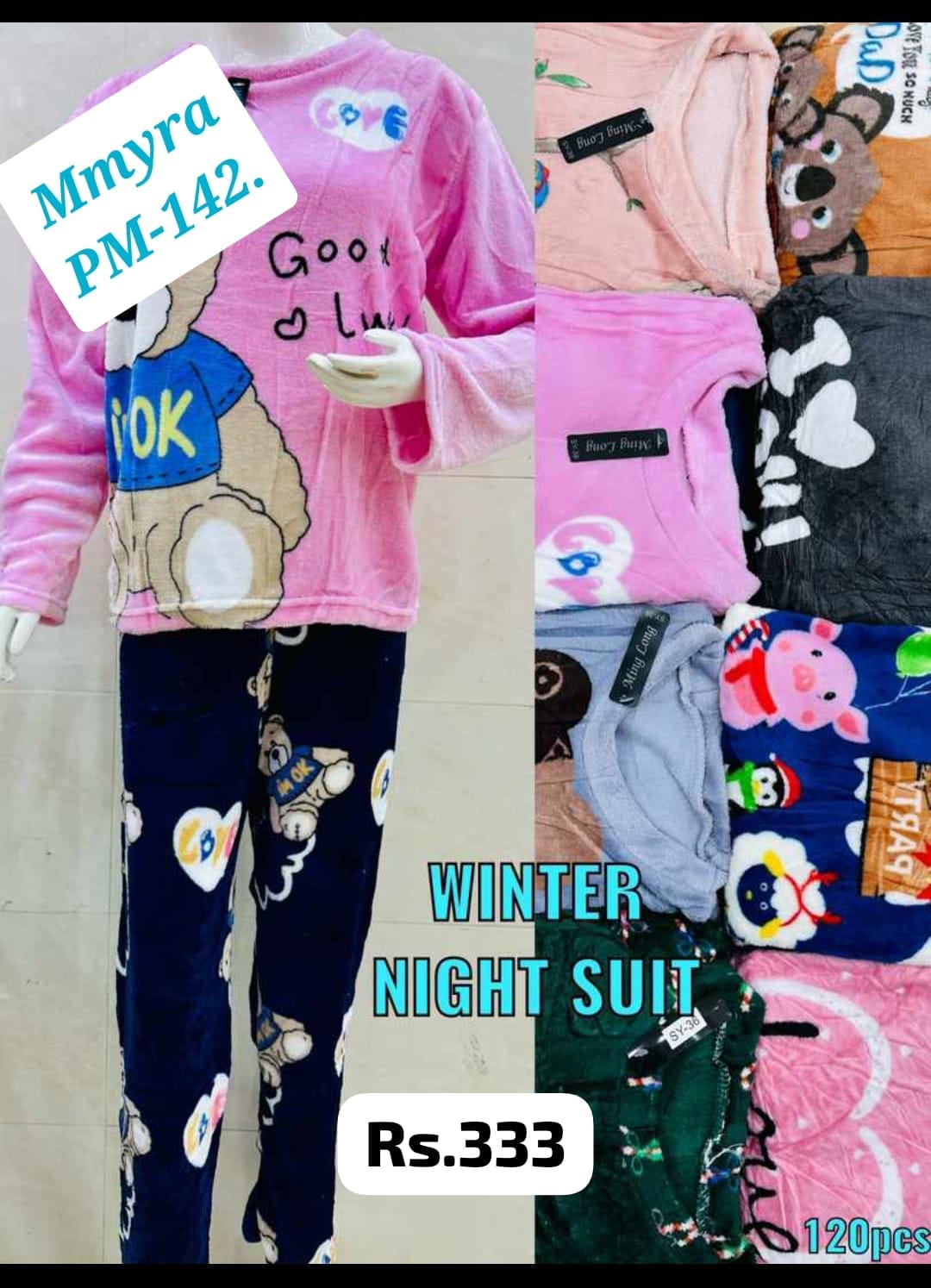 Winter Night Suit For Women