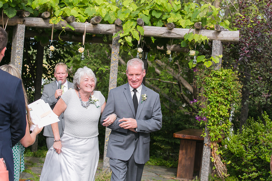 domaine de grand pre winery outdoor wedding ceremony nova scotia wedding photography