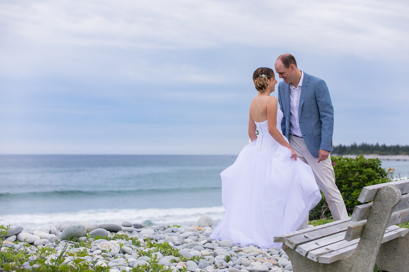 Whitepoint Beach Seaside Wedding Photos