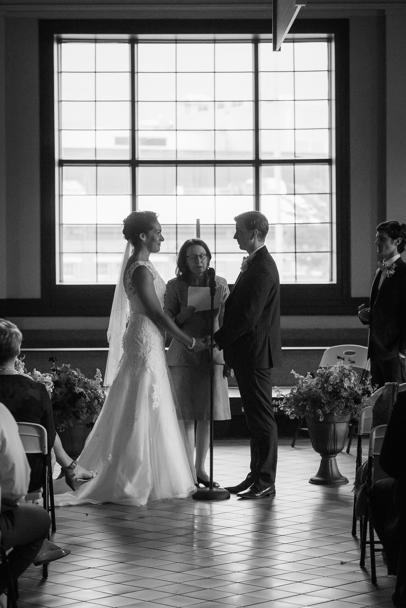 Via Rail Train Station Halifax Wedding Ceremony