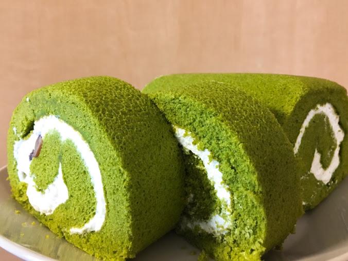 宇治茶のケーキ