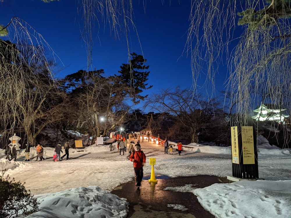 Hirosaki Castle Snow Lantern Festival