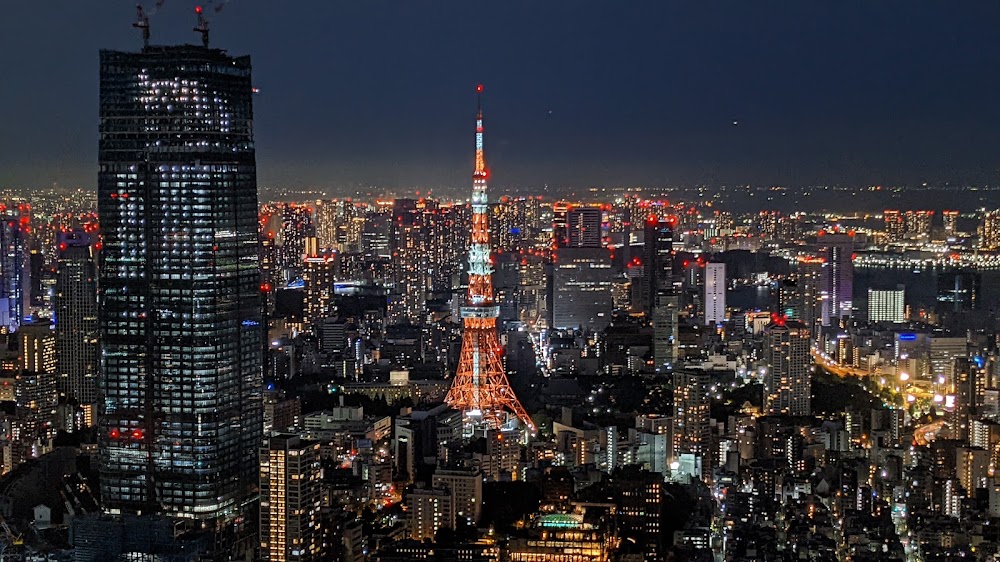 六本木新城展望台 東京城市景觀